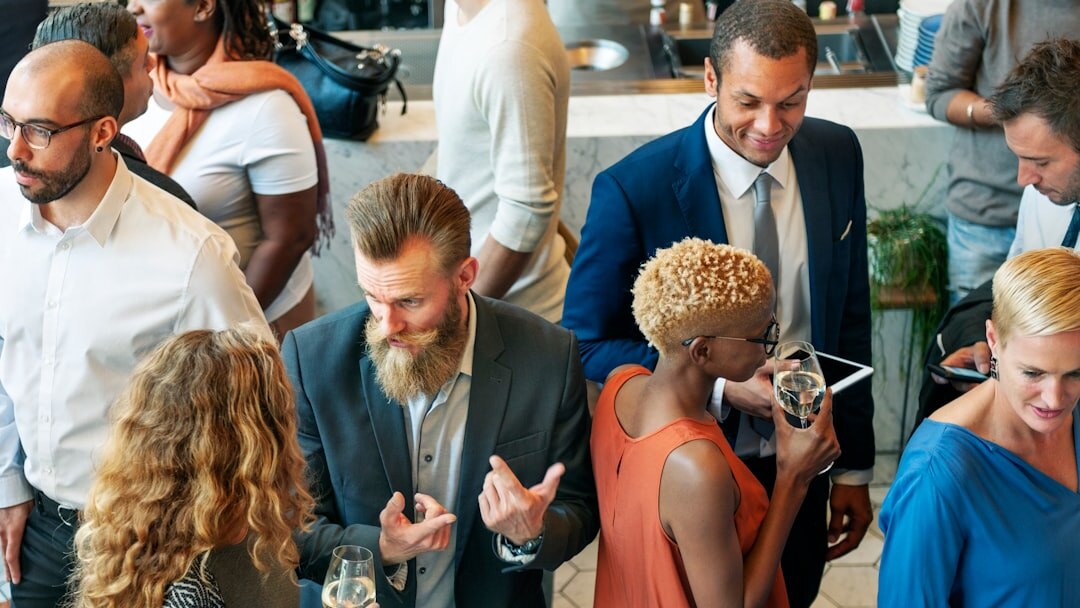 group of diverse professionals